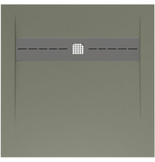 Душевой поддон Allen Brau Infinity 90x90 8.21001-CGM олива