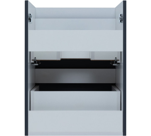 Тумба под раковину Aquanet Практика 50 маренго (2 ящика)