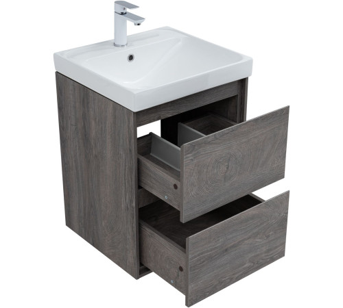 Тумба под раковину Aquanet Милан 50 дуб рошелье