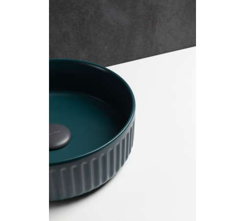 Раковина накладная Allen Brau Fantasy Line 36 4.11032.PT петроль