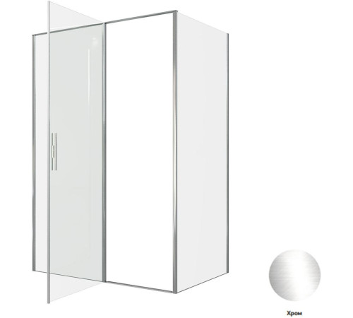 Душевой уголок Allen Brau Priority 140x90 3.31034.00 + 3.31043.00 хром