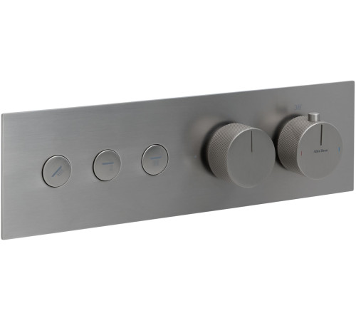 Смеситель для душа Allen Brau Liberty 5.33003-BN (с внутренней частью, 3 выхода) никель браш