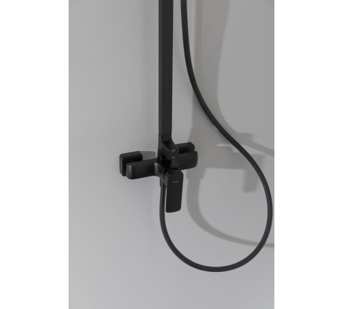 Душевая стойка Allen Brau Infinity 5.21012-31 черный матовый