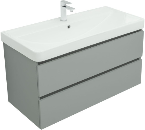 Тумба под раковину Aquanet Вега 2.0 100 мисти грин