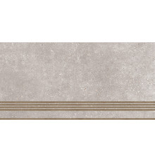 ST183VG Ступень Coral Rock серая неполированная 30x60