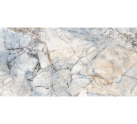 GT94VG Плитка настенная Solo синяя глянцевая 25x50