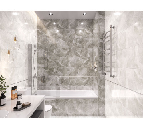 15AM0008 Керамогранит Amare серый матовый 15x60