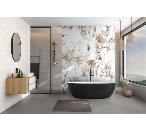 GT12060141615MR Керамогранит Harmony серо-бежевый линии матовый 60x120