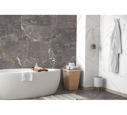 GT408013201MSR11 Керамогранит Crystal серый матовый 40x80