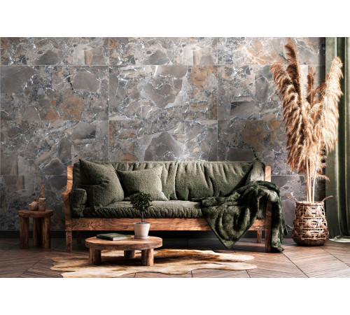 GT120606813MCR Керамогранит Opera серо-бежевый карвинг матовый 60x120