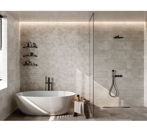 GT211VG Плитка настенная Quarto светло-серая матовая 30x60