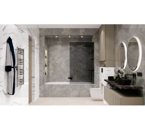 GT197VG Плитка настенная Spring белая глянцевая 30x60