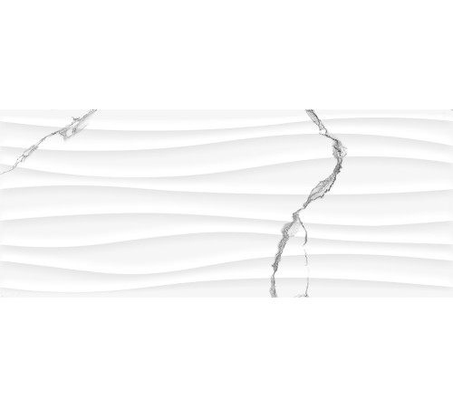 10100001339 Плитка настенная Arto белая 02 глянцевая 25x60